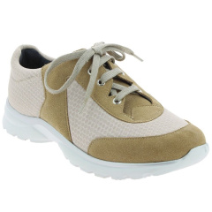 Basket femme CHUT MARINELLA BEIGE vue de profil